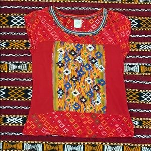 Boho Chic Anthropologie Blouse